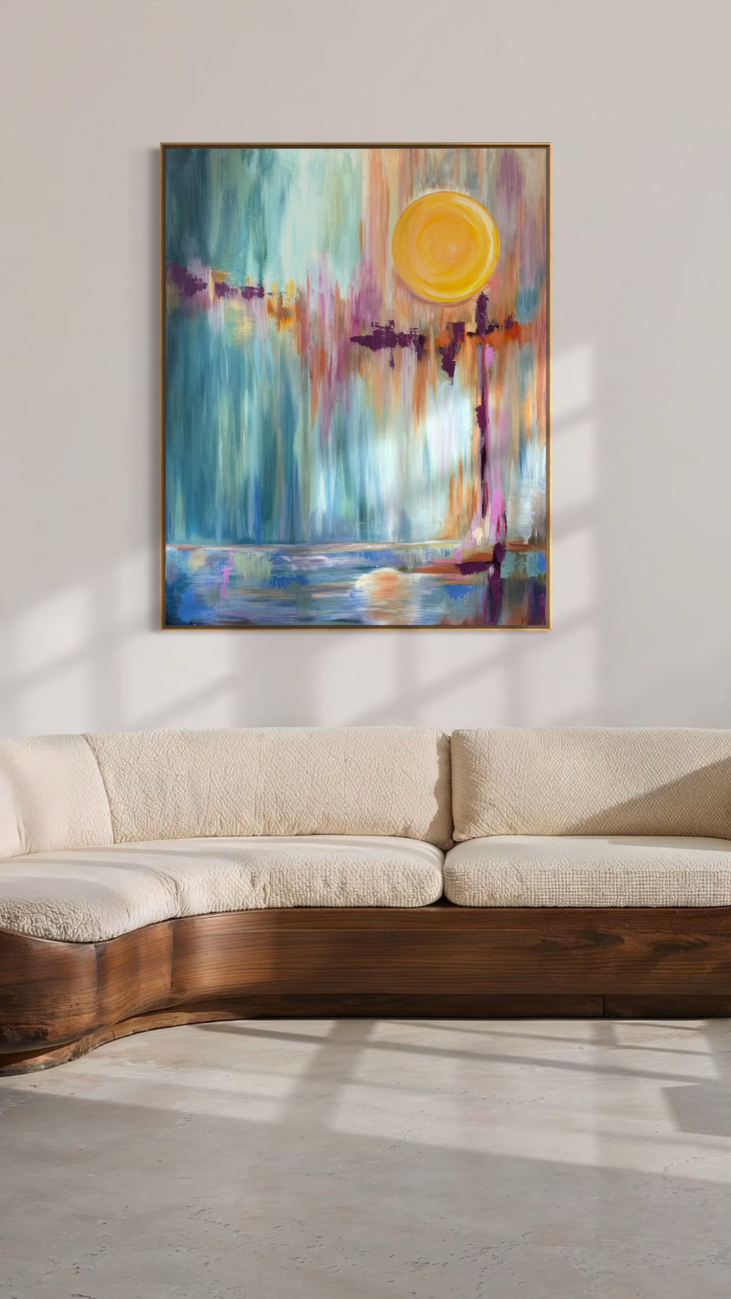 Original Artwork by Micha Olson, "Radiant Horizon"