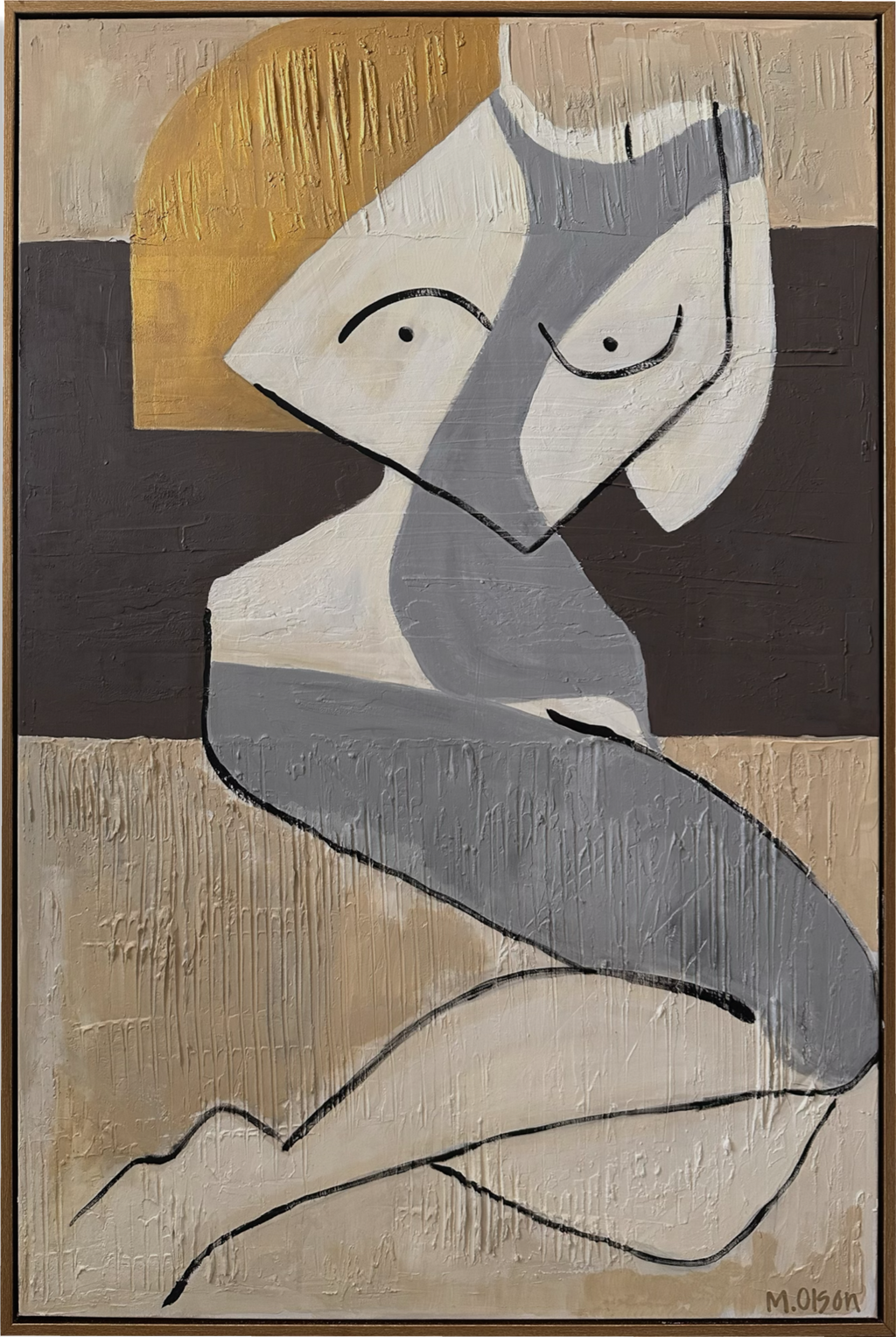 Original Artwork by Micha Olson, "Silhouette"