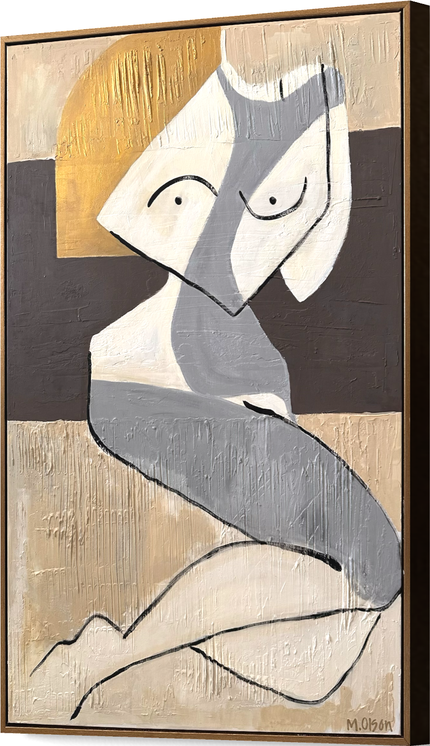 Original Artwork by Micha Olson, "Silhouette"