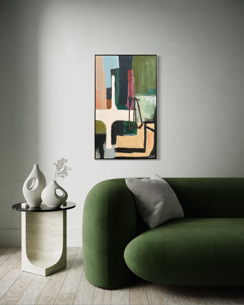 Original Artwork by Micha Olson, "Fragments of Order"