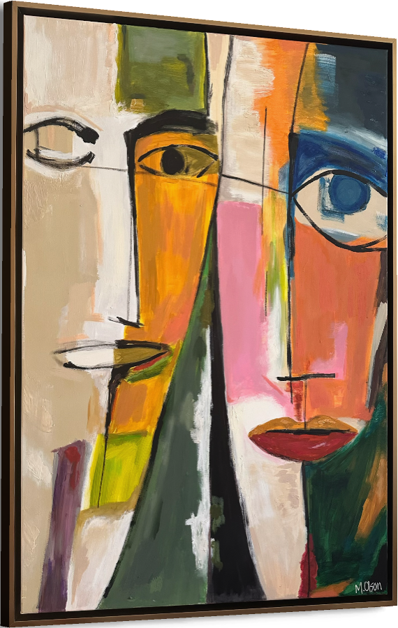 Original Artwork by Micha Olson, "Two Perspectives"