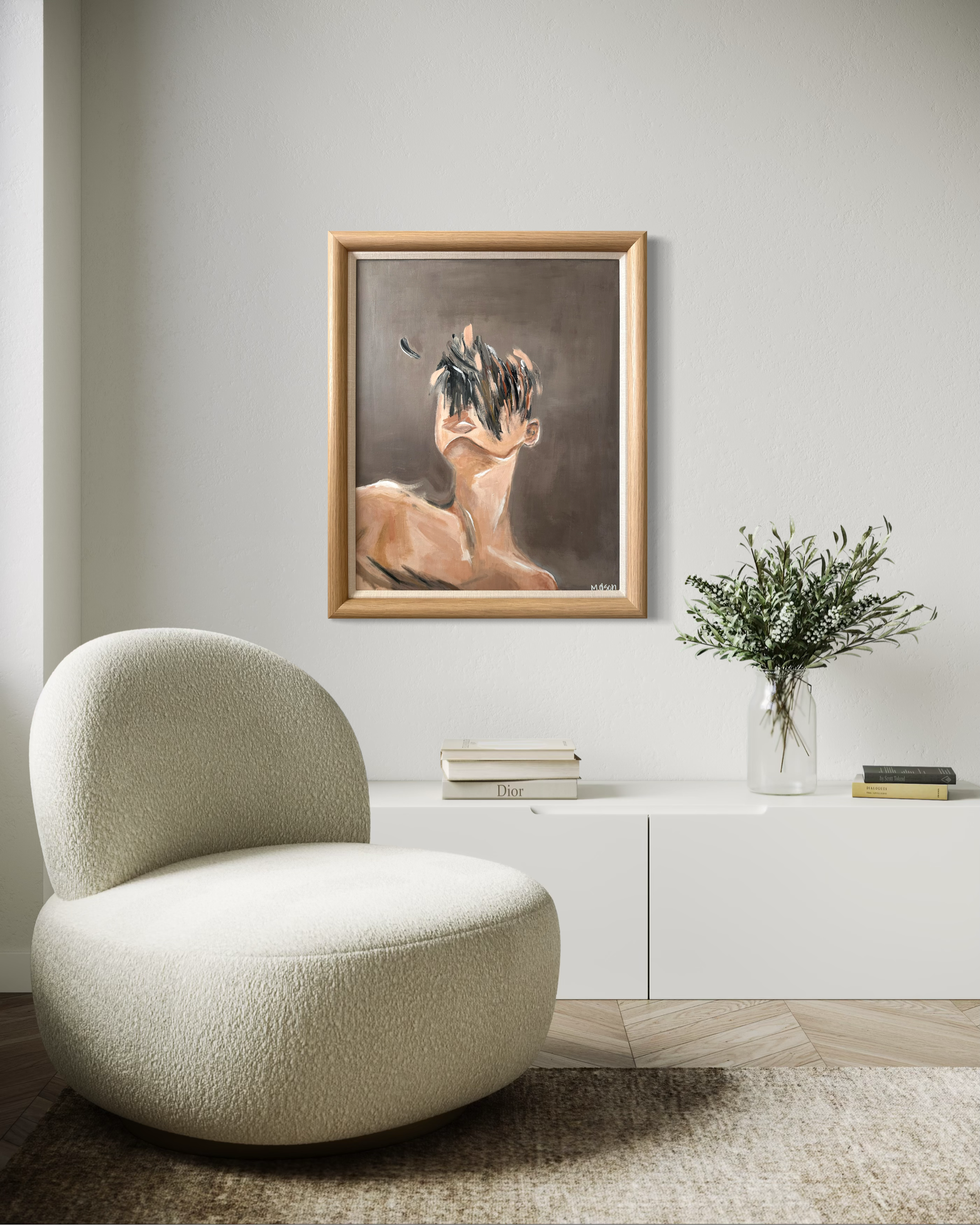 Original Artwork by Micha Olson, "Unseen"