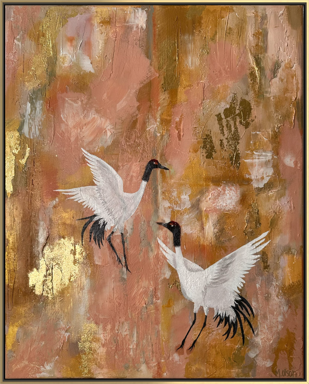 Original Artwork by Micha Olson, "In Tandem"