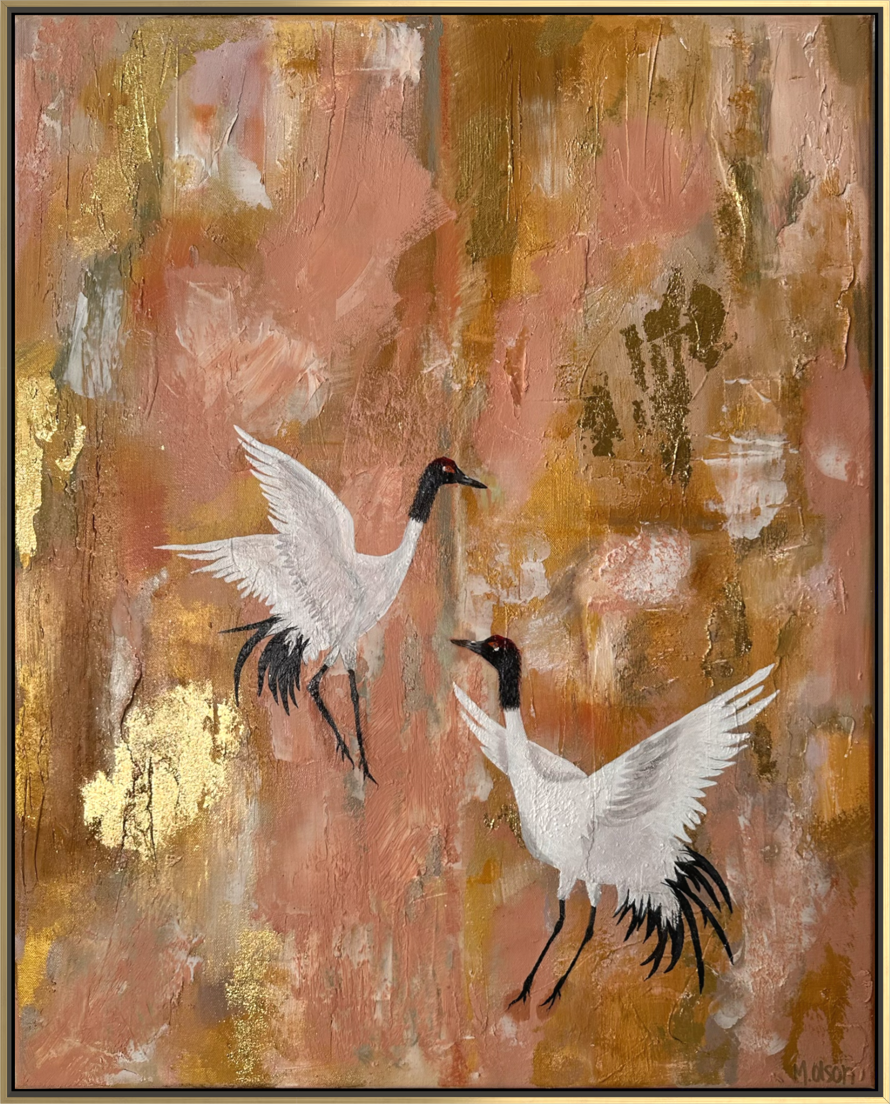 Original Artwork by Micha Olson, "In Tandem"