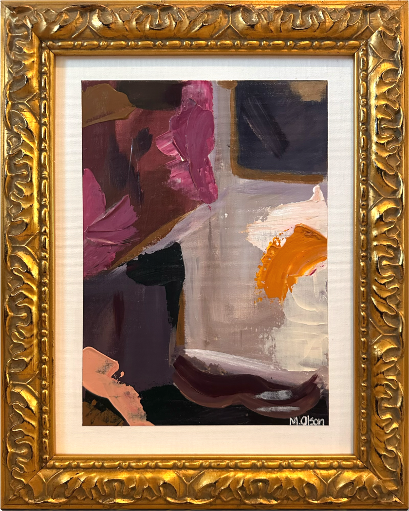Original Artwork by Artist, Micha Olson "Gilded Reverie Collection II"
