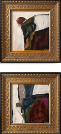 "Gilded Reverie" Diptych Set I